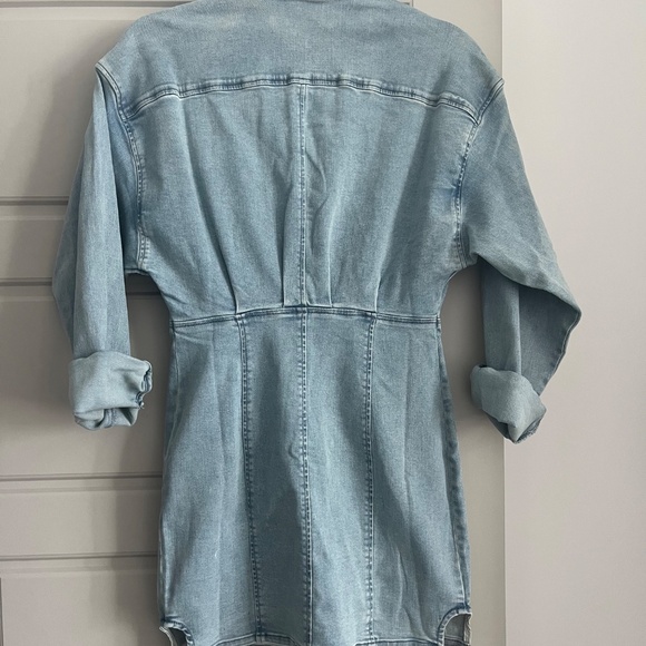 Free People Amber Denim Dress - Picture 3 of 3